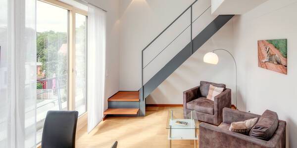 appartement style maisonnette avec mezzanine avec 1.5 pièces | Unterschleißheim | 9678