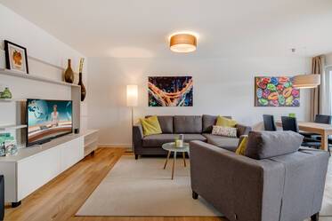 Location d'un spacieux appartement de trois pièces