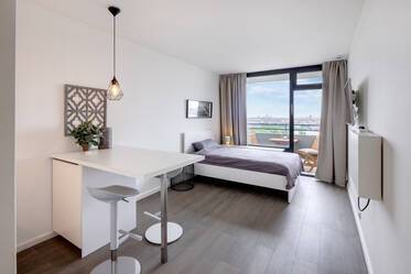 Studio meublé d&#039;une pièce avec balcon, à Rosenheim Platz