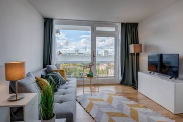Schwabing-Nord : Studio chic au 10ème étage