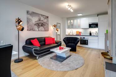 Location d&#039;un appartement de jardin de 2 pièces