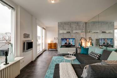 Appartement moderne de 2,5 pièces avec terrasse sur le toit