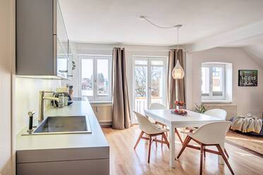 Centre de Starnberg-Percha : appartement de 2 pièces ensoleillé