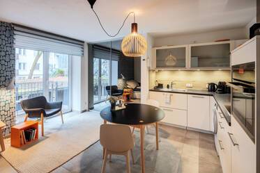 Très bel appartement 1 pièce meublé de grande qualité à Schwabing