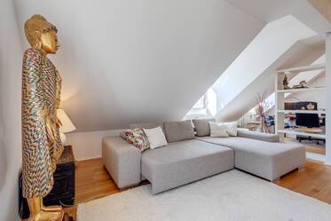 Appartement sous les toits beau et meublé à Alte Heide