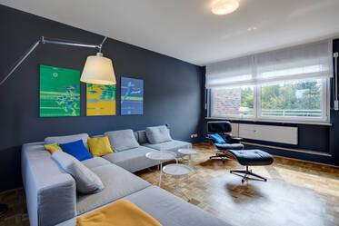 Appartement avec terrasse sur le toit très beau et meublé à Fasangarten