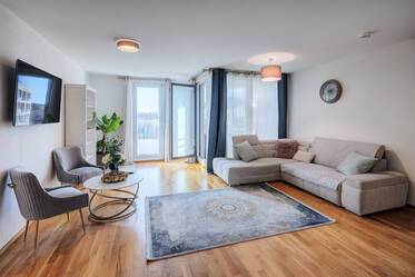 Obersendling : Appartement confortable et meublé avec loggia