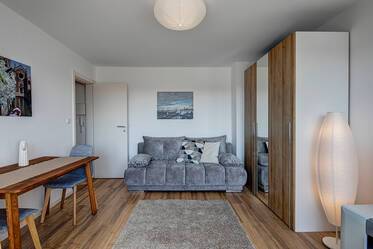 Appartement meublé d'une pièce à louer à Moosach