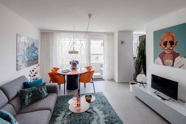 Appartement 2 pièces branché avec loggia