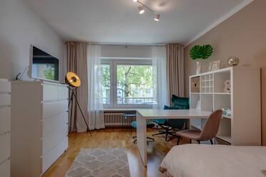 Appartement lumineux au rez-de-chaussée près des rives de l'Isar