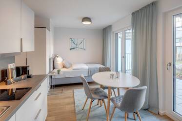 Appartement élégamment meublé au rez-de-chaussée