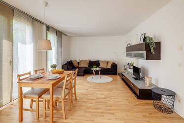 Appartement avec jardin beau et meublé à Messestadt Riem
