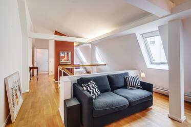 Appartement avec terrasse sur le toit dans un endroit privilégié