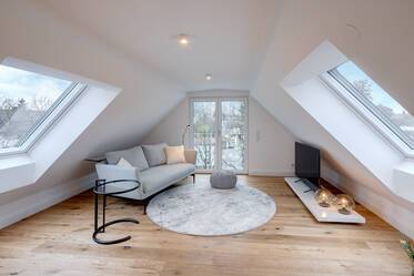 Appartement style maisonnette luxueusement meublé à Aubing