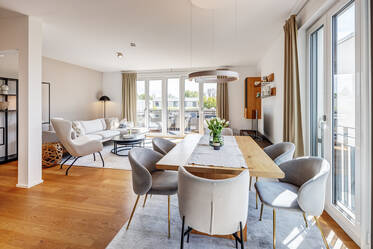 Appartement avec terrasse sur le toit très beau et meublé à Bogenhausen