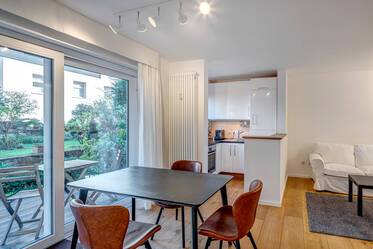 Appartement avec jardin très beau et meublé à Schwanthalerhöhe