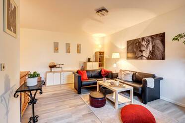 Appartement avec jardin beau et meublé à Altperlach