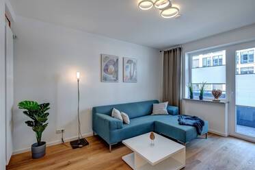 Location d&#039;un appartement de 2,5 pièces situé au centre de la ville
