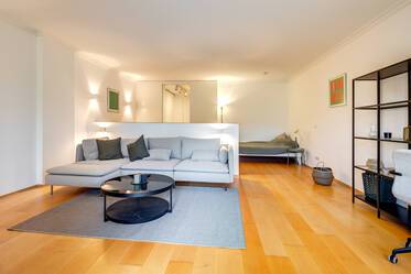 Appartement calme directement au jardin anglais