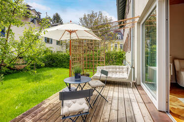 Appartement avec jardin très beau et meublé à Starnberg