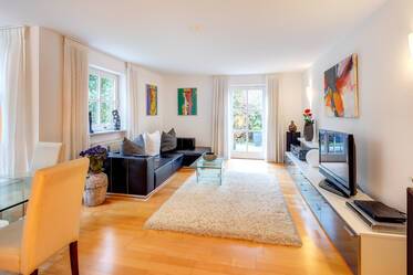 Superbe appartement de type duplex avec terrasse et jardin