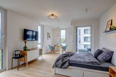 Moderne et lumineux : appartement meublé d&#039;une pièce à louer
