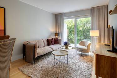 Appartement lumineux et convivial au rez-de-chaussée à louer