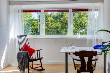 Appartement mansardé avec vue sur le canal de Nymphenburg