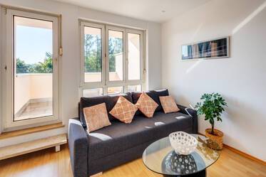 Appartement moderne et lumineux sur le toit à louer