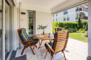 Appartement avec jardin dans un immeuble neuf à Neuried