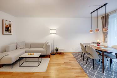 Bel appartement au rez-de-chaussée avec loggia