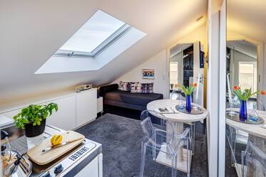 Appartement sous les toits beau et meublé à Eching