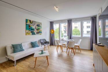 Moderne et confortable : spacieux appartement d'une pièce et demie