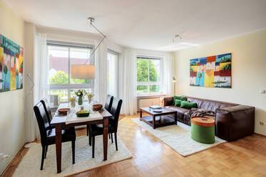 Location d&#039;un appartement lumineux de 2 pièces avec balcon