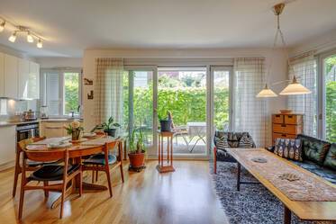 Appartement avec jardin beau et meublé à Thalkirchen