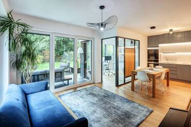 Situation privilégiée : appartement avec jardin magnifique !