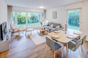 Nouveau ! Appartement familial avec jardin à louer