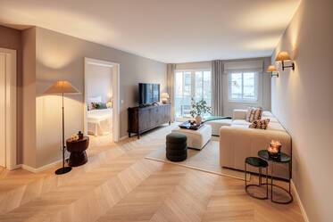 Première occupation après rénovation avec un nouveau mobilier