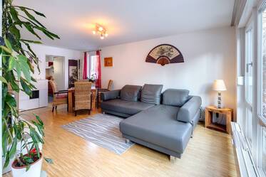 Appartement de type duplex calme avec jardin à louer