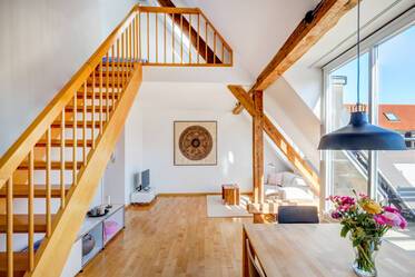Appartement terrasse sur le toit dans un endroit privilégié à Schwabing