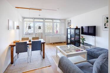 Schwabing-Freimann : lumineux et meublé de façon moderne
