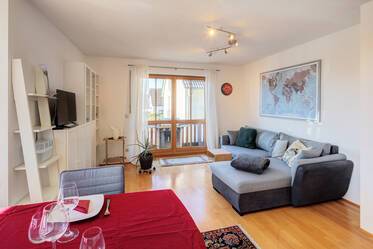 Appartement lumineux de 2 pièces à louer avec place de parking
