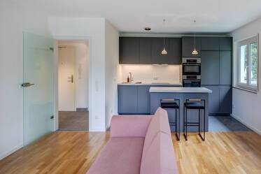 Appartement moderne et intemporel avec vue sur la verdure