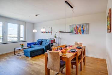 Appartement au 10ème étage avec une vue imprenable sur les montagnes