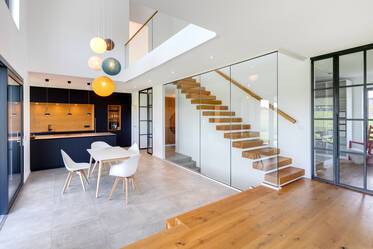 Maison d'architecte moderne avec vue imprenable