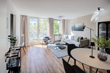  Appartement élégant et récemment meublé à Maxvorstadt