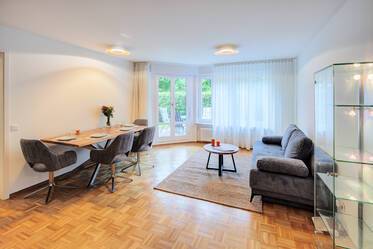 Appartement avec jardin beau et meublé à Au-Haidhausen
