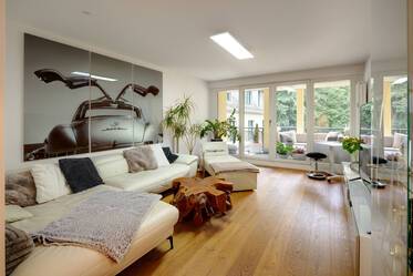 Appartement exclusif situé directement au bord du Jardin anglais
