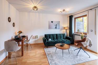 Appartement 1,5 pièce récemment meublé près de la gare de Perlach