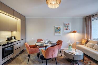 Neuf, élégant et situé dans un quartier chic